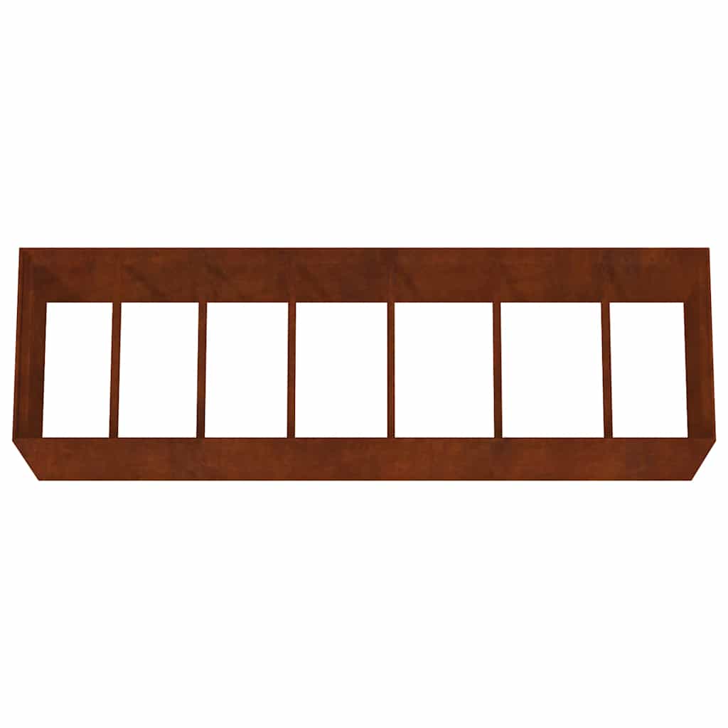 Garden Raised Bed 280x80x80 cm Corten Steel