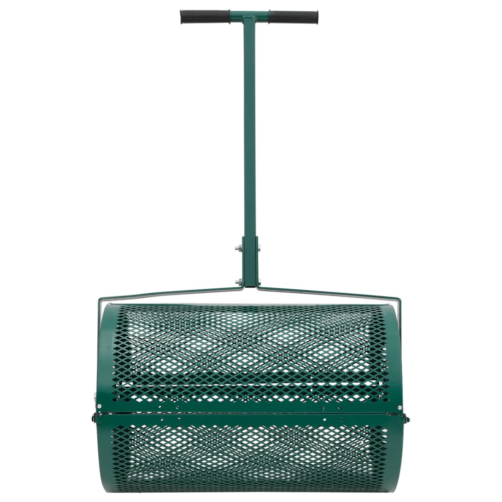 Compost Spreader 75L Green Ã˜40x60 cm Steel