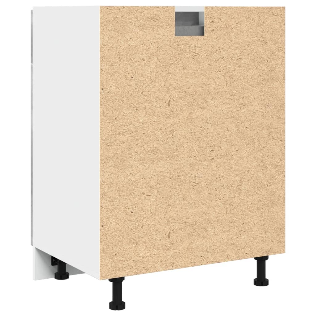 Drawer Bottom Cabinet Lyon Concrete Grey 60x46x81.5 cm Engineered Wood