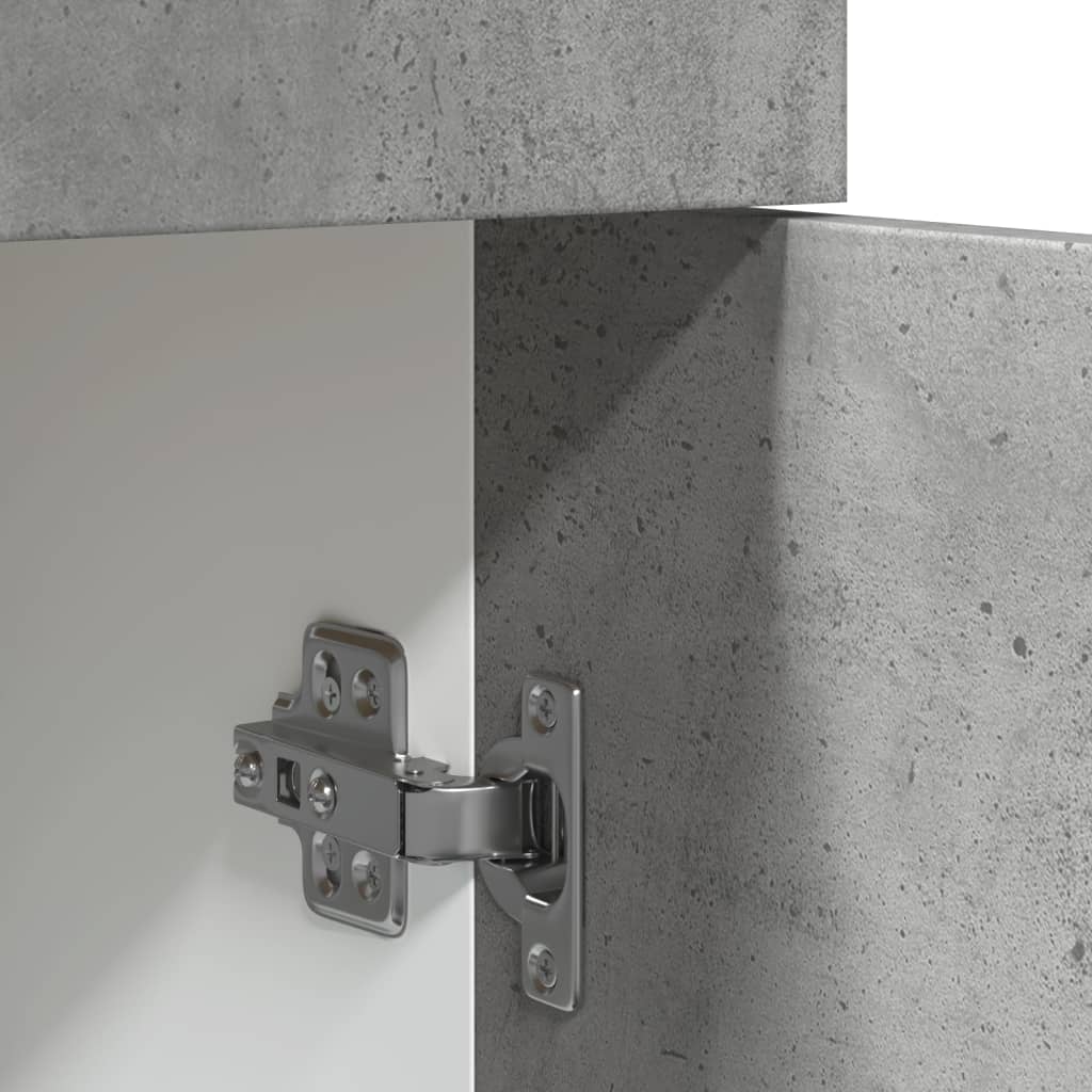 Drawer Bottom Cabinet Lyon Concrete Grey 60x46x81.5 cm Engineered Wood