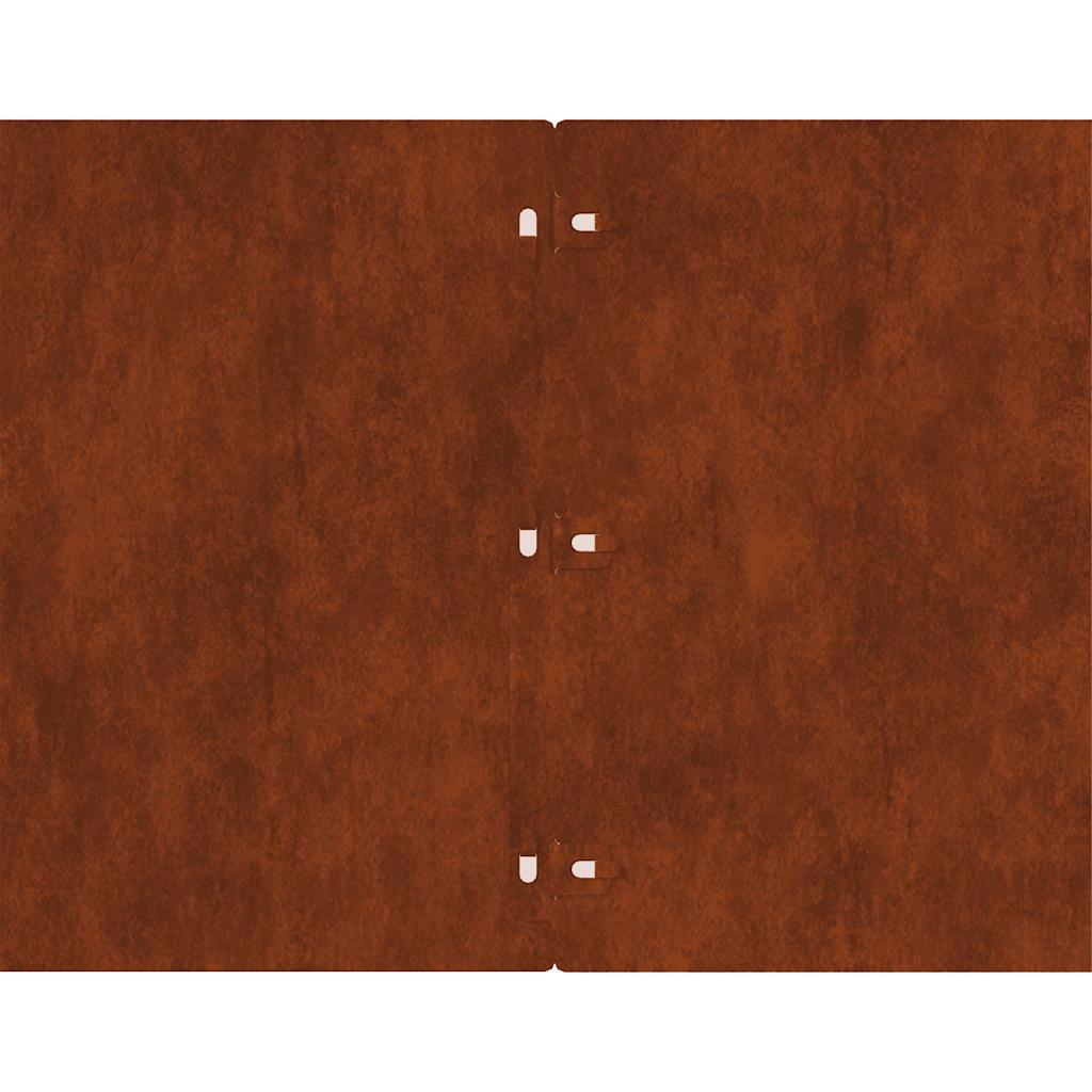 Lawn Edgings 20 pcs 25x103 cm Flexible Weathering Steel