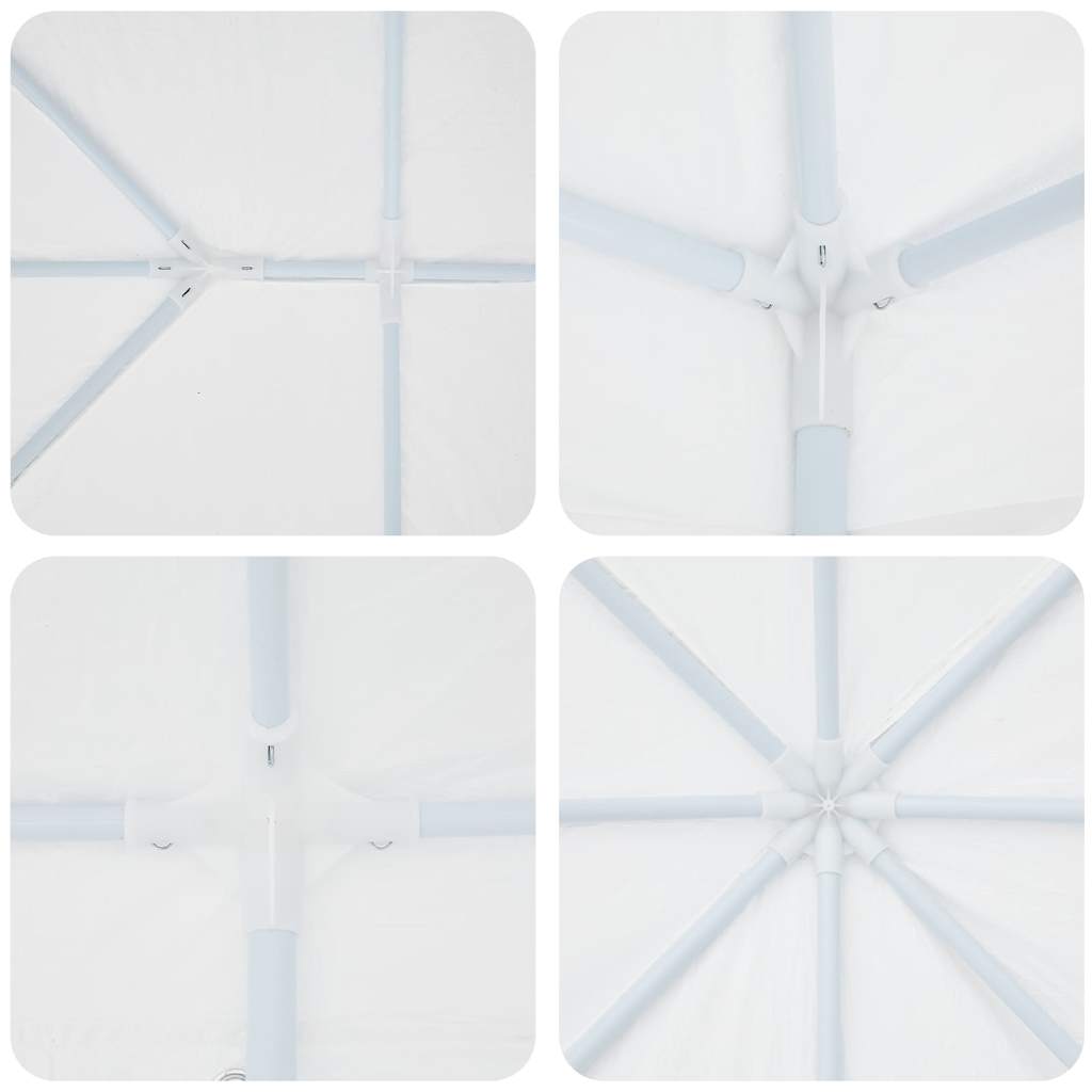 Party Tent White 800 x 400 x 266 cm Polyethylene