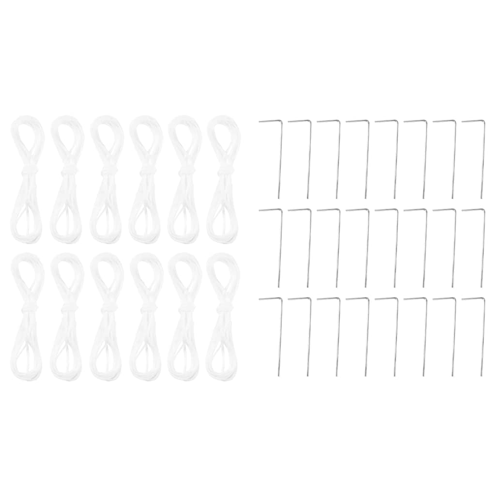 Party Tent White 800 x 400 x 266 cm Polyethylene