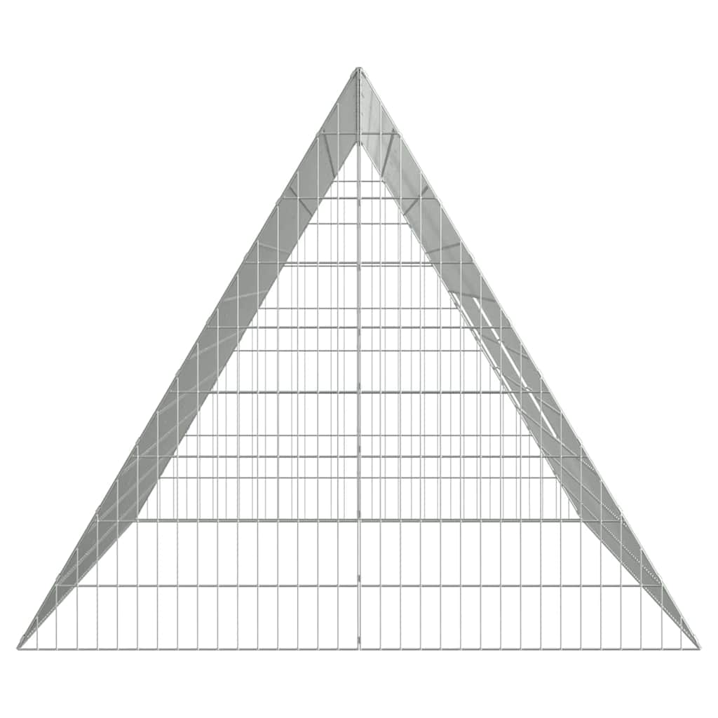 Chicken Cage Silver 215 x 100 x 85 cm Galvanised Steel