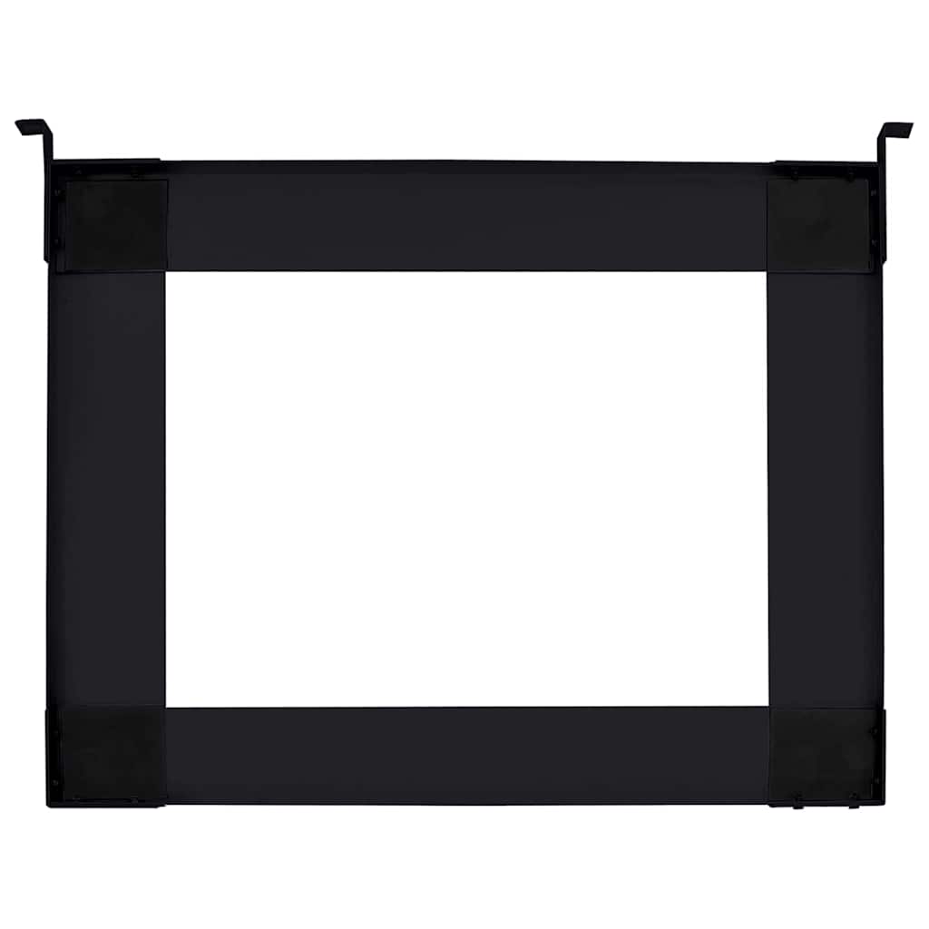 Washing Machine Pedestal Black 64 x 55 x 32.5 cm Steel