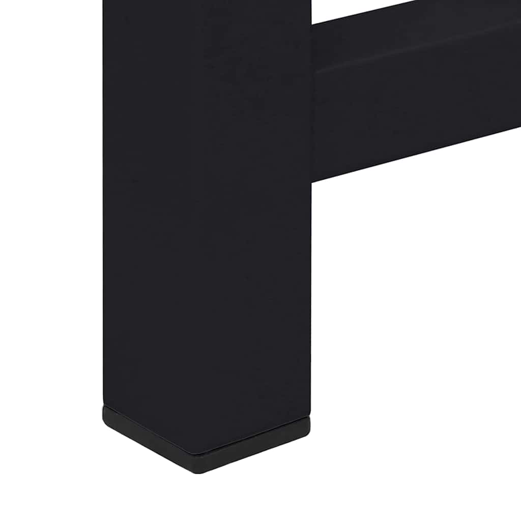 Washing Machine Pedestal Black 60 x 56 x 52 cm Steel