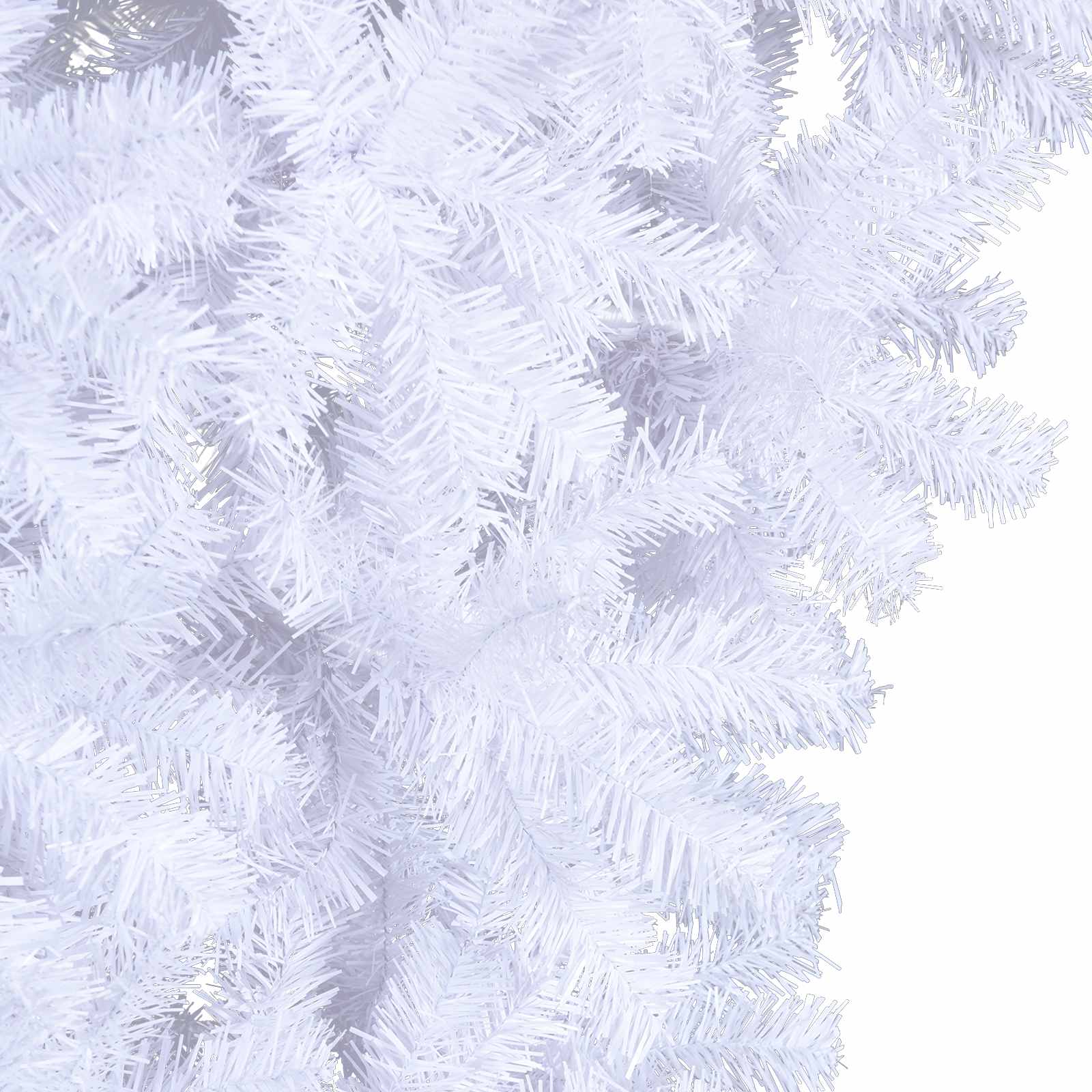 Artificial Christmas Tree with Stand White 150 cm PVC and Steel