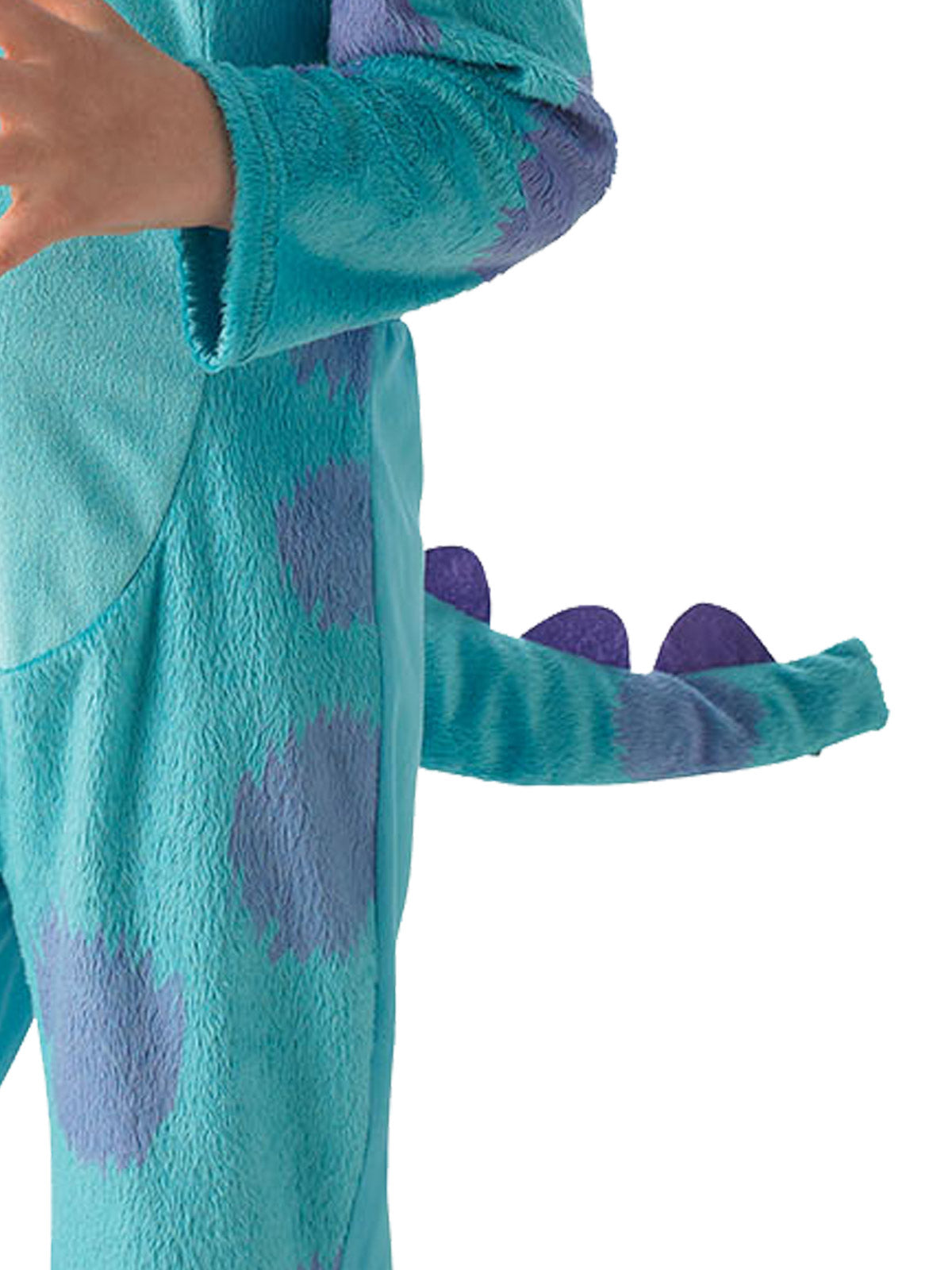 Sully Deluxe Costume for Kids Furry Jumpsuit with Tail and Headpiece Monster