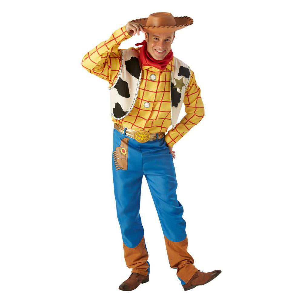 Toy Story Sheriff Outfit Woody Deluxe Adult Costume
