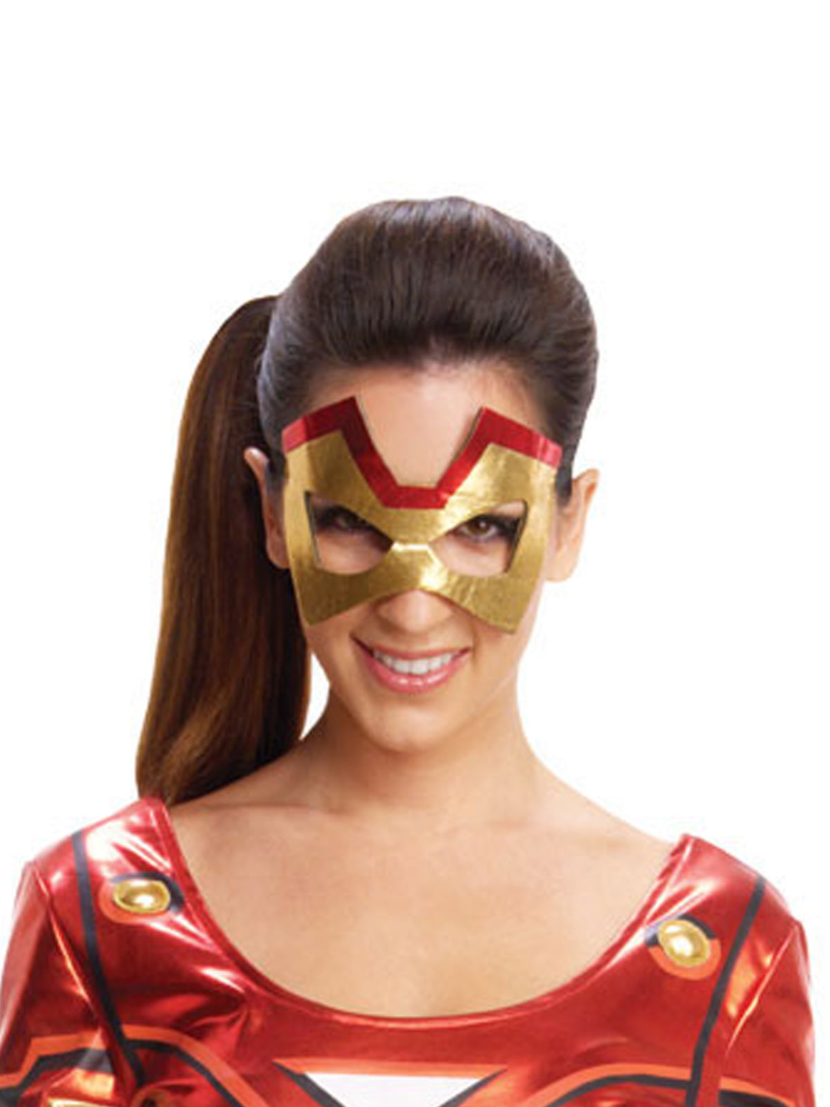 Iron Lady Rescue Superhero Costume for Adults