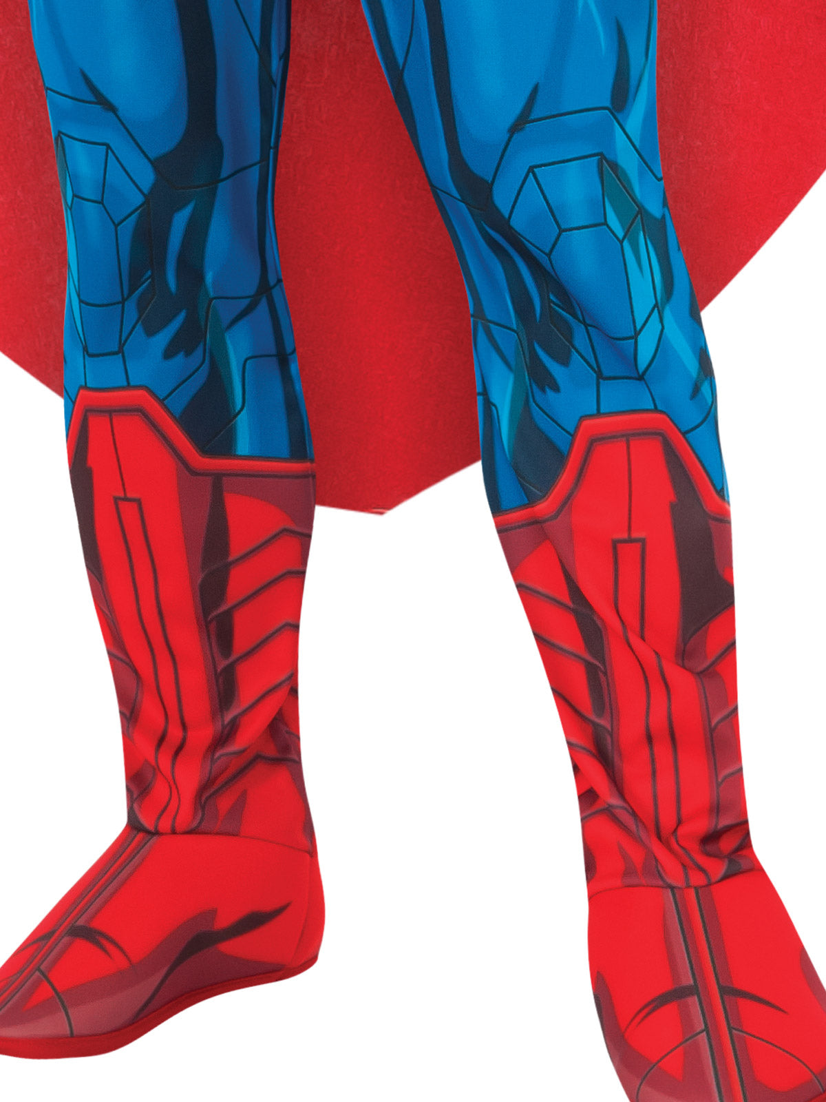 Superman Costume for Kids Deluxe Digital Print Muscle Suit with Cape