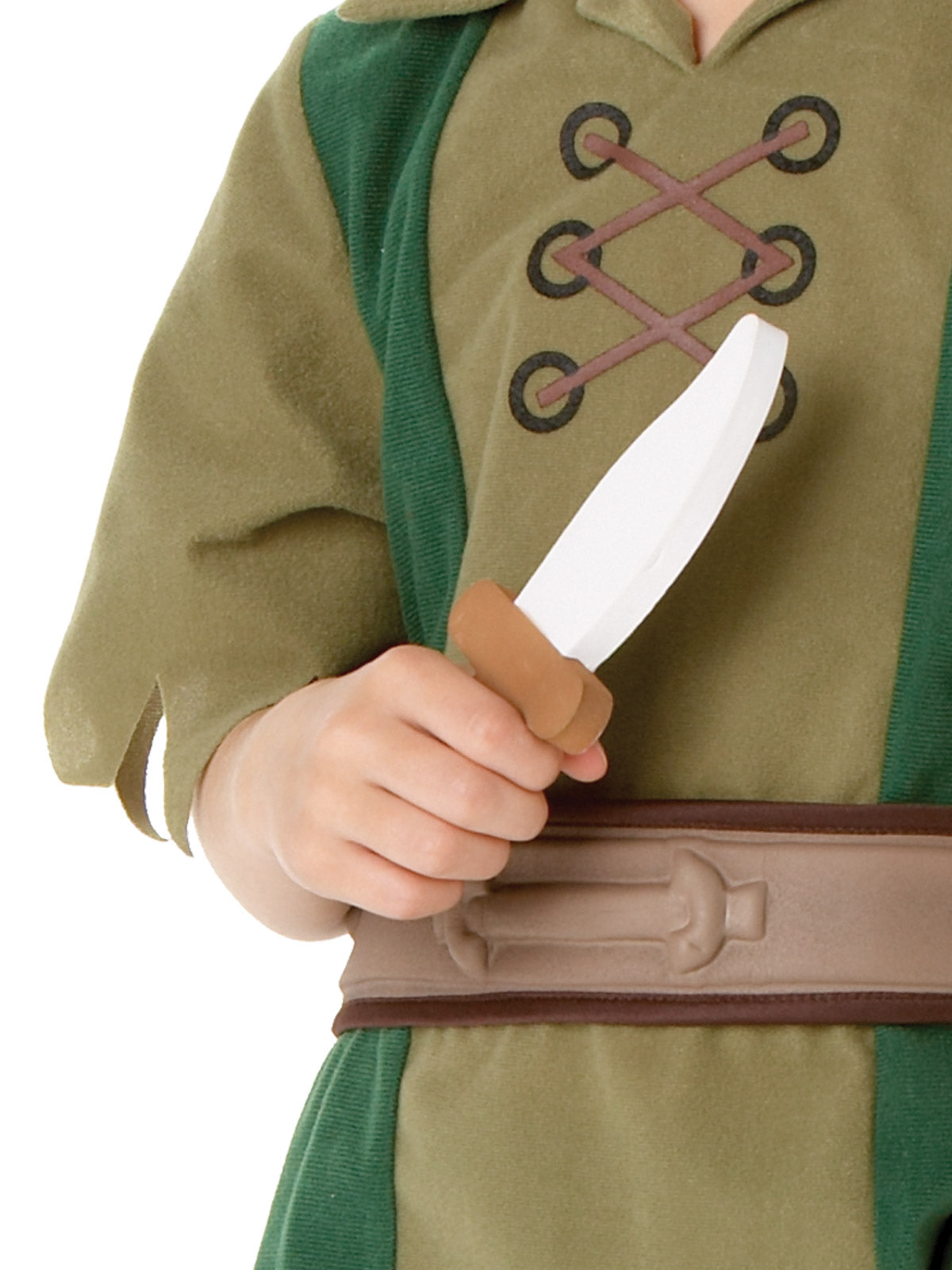 Disney Peter Pan Kids Costume – Official Licensed Outfit with Hat and Dagger, Green Colour