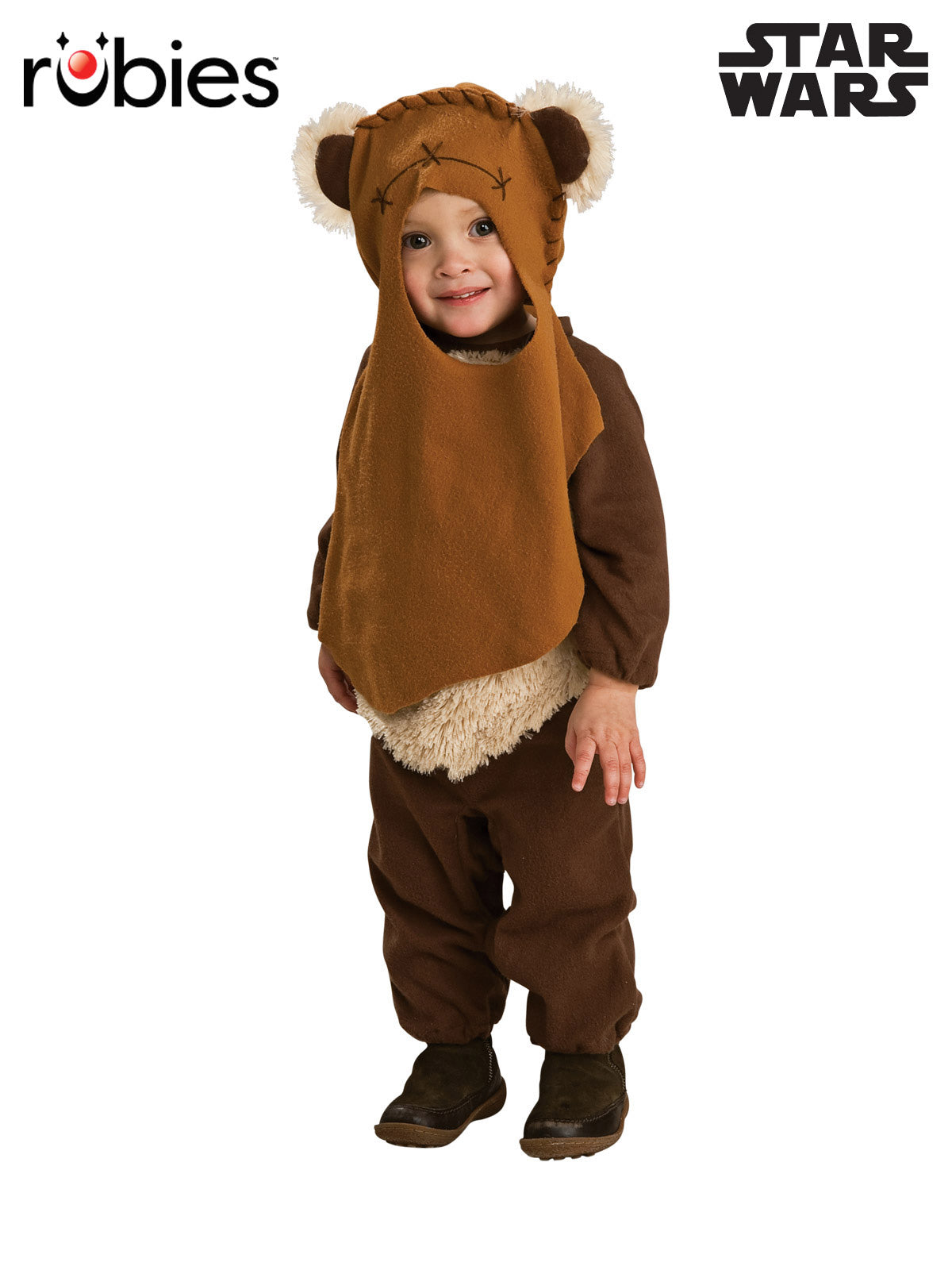Star Wars Wicket the Ewok Fleece Romper Costume for Kids with Hood