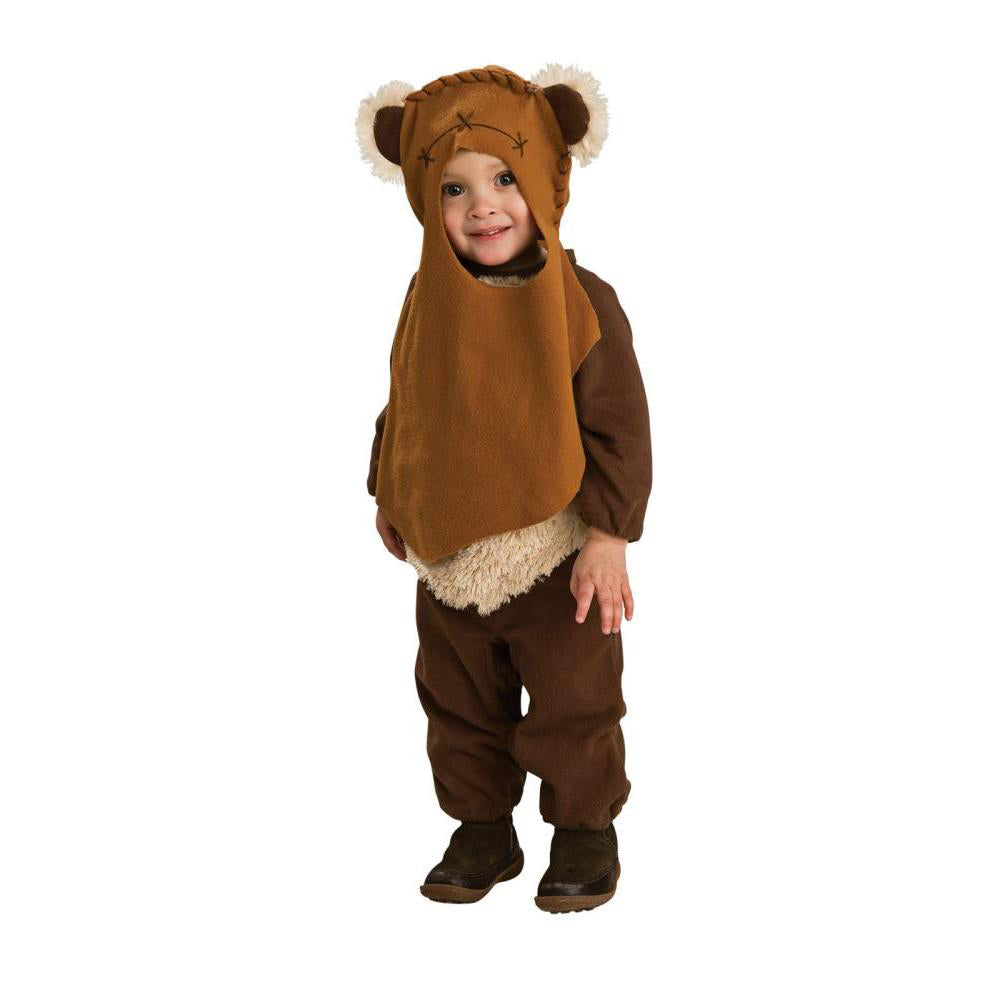 Star Wars Wicket the Ewok Fleece Romper Costume for Kids with Hood