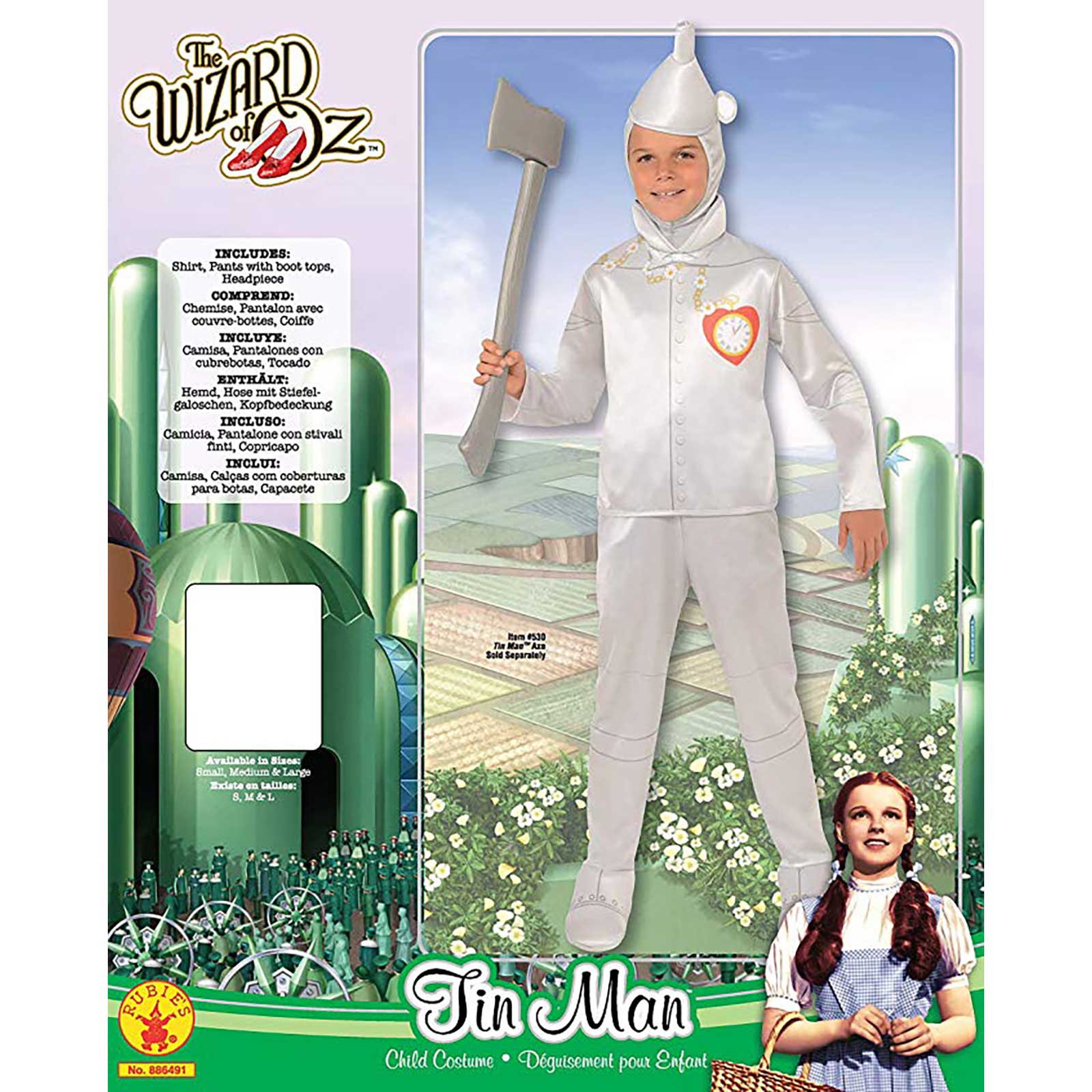 Tin Man Deluxe Costume Child