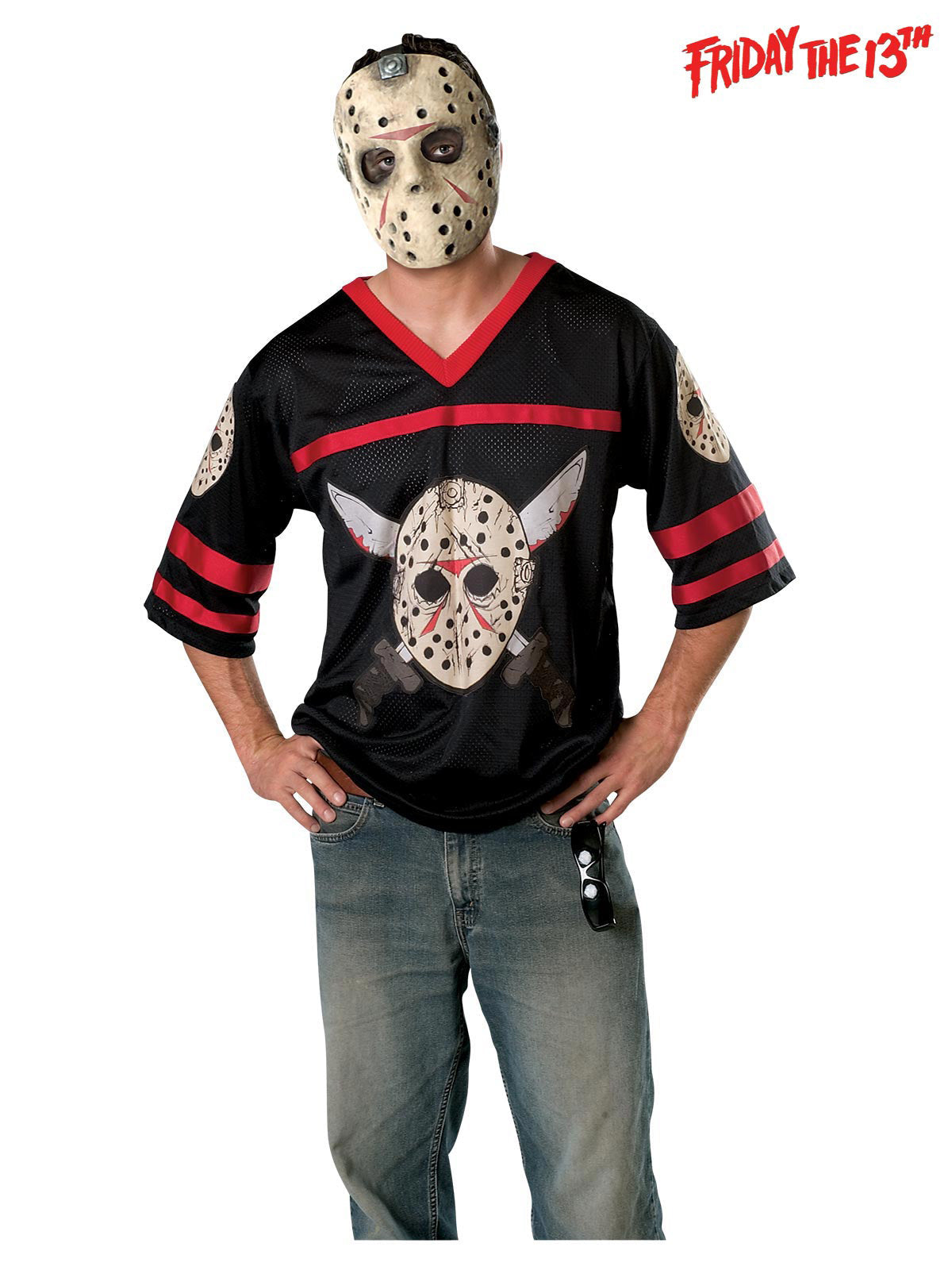 Friday the 13th Adult Hockey Mask and Jersey
