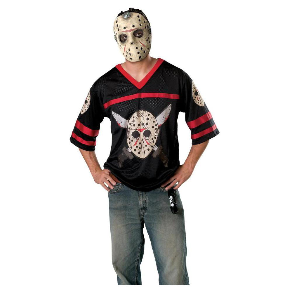 Friday the 13th Adult Hockey Mask and Jersey