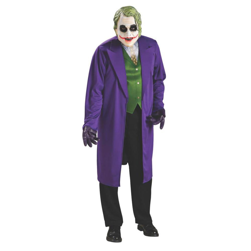 The Joker Costume for Adults DC Comics Outfit with Mask and Jacket