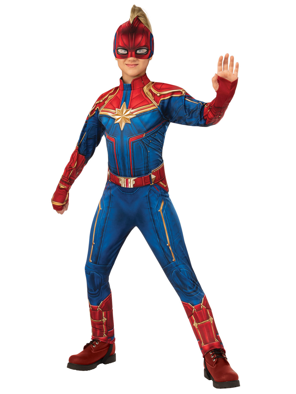 Captain Marvel Deluxe Hero Suit Child