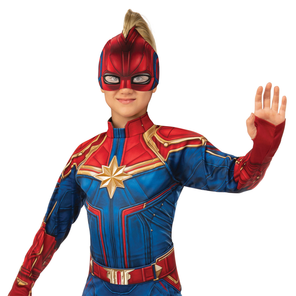 Captain Marvel Deluxe Hero Suit Child