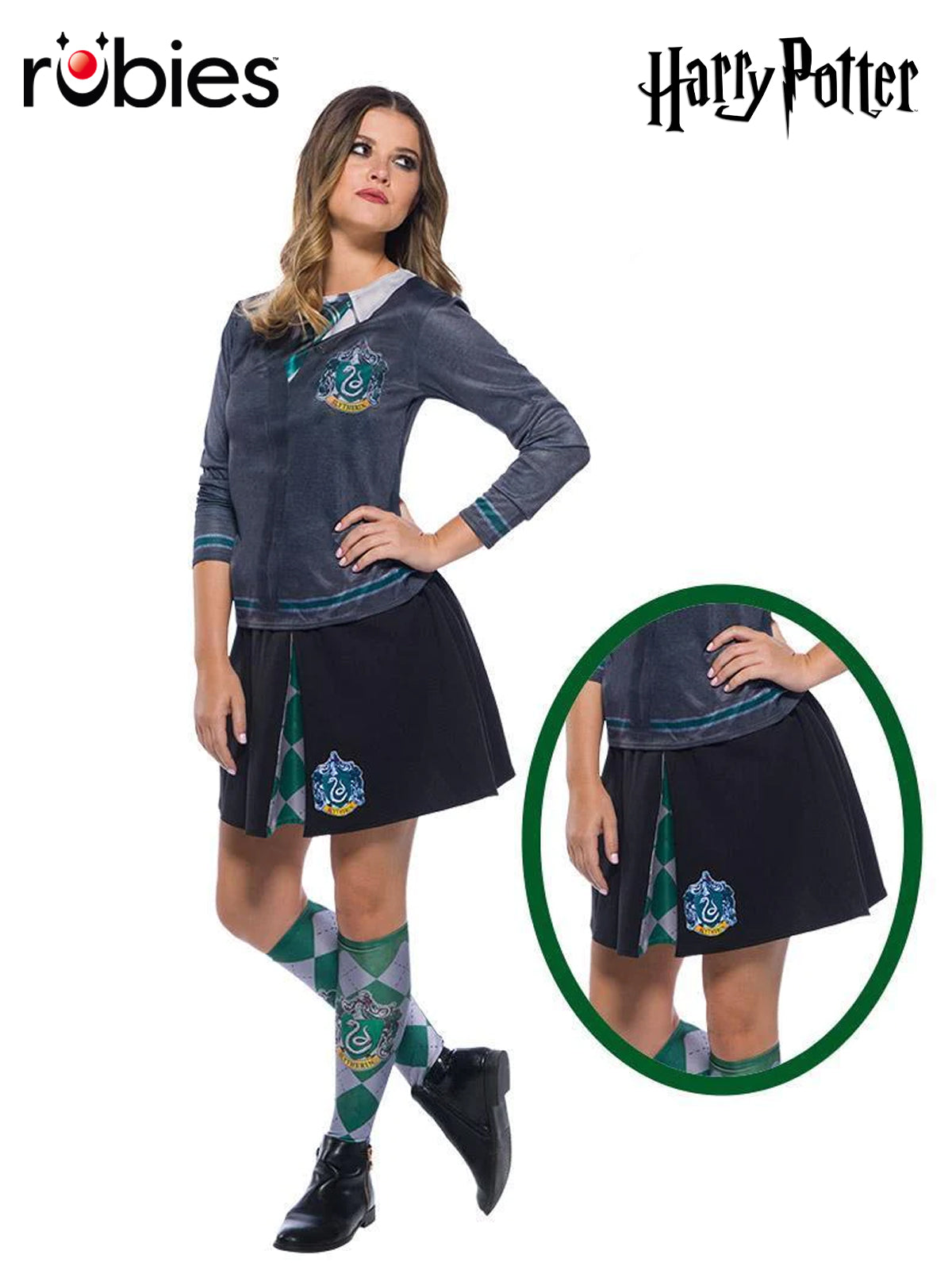 Slytherin Skirt Teen/Adult