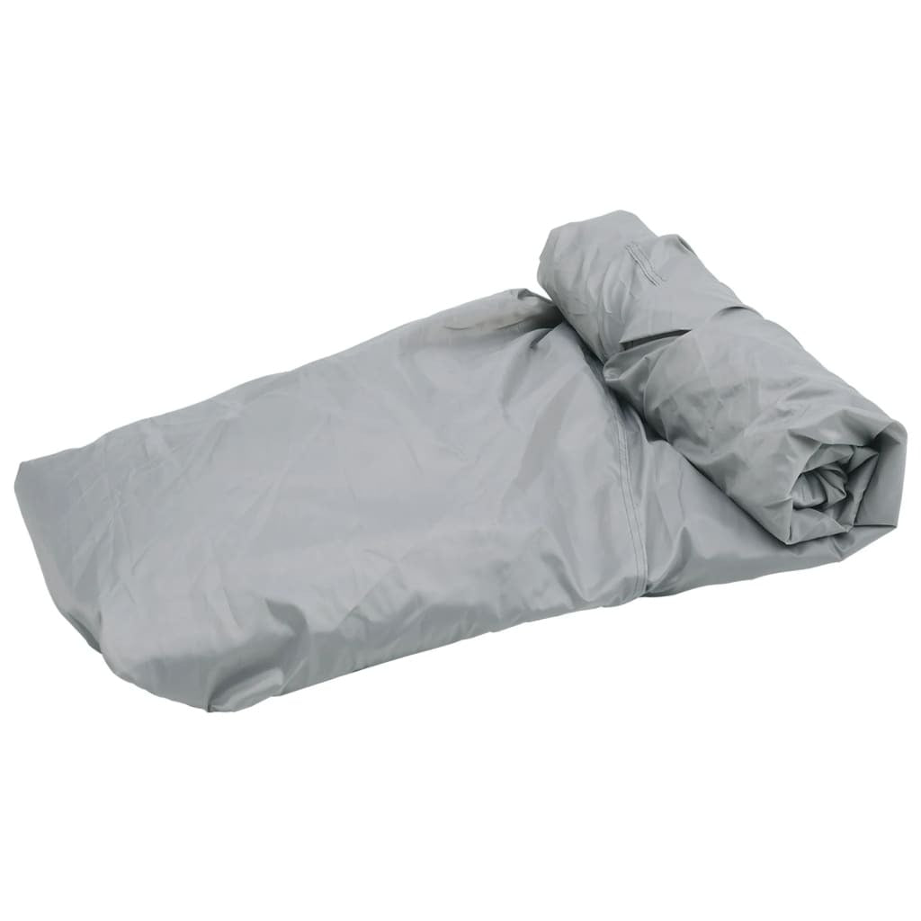 Boat Cover Grey 427-488cm Waterproof Trailerable Fits Length 173cm Width