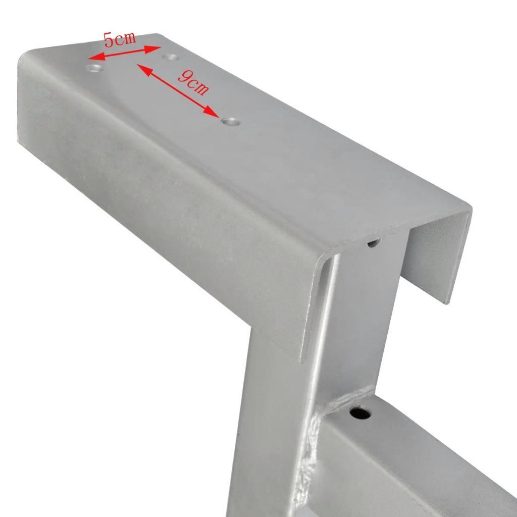 Boat Trailer Winch Stand Bow Support Adjustable 62-72cm Steel 500-1000kg