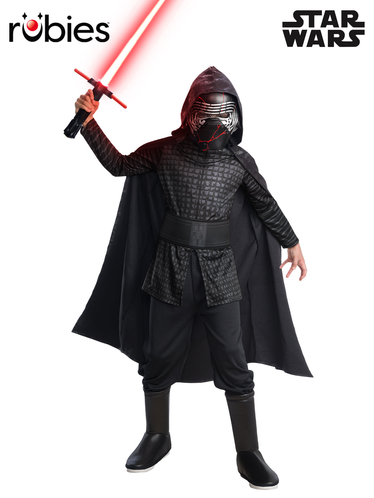 Kylo Ren Deluxe Child Costume with Cape, Mask and Boot Covers