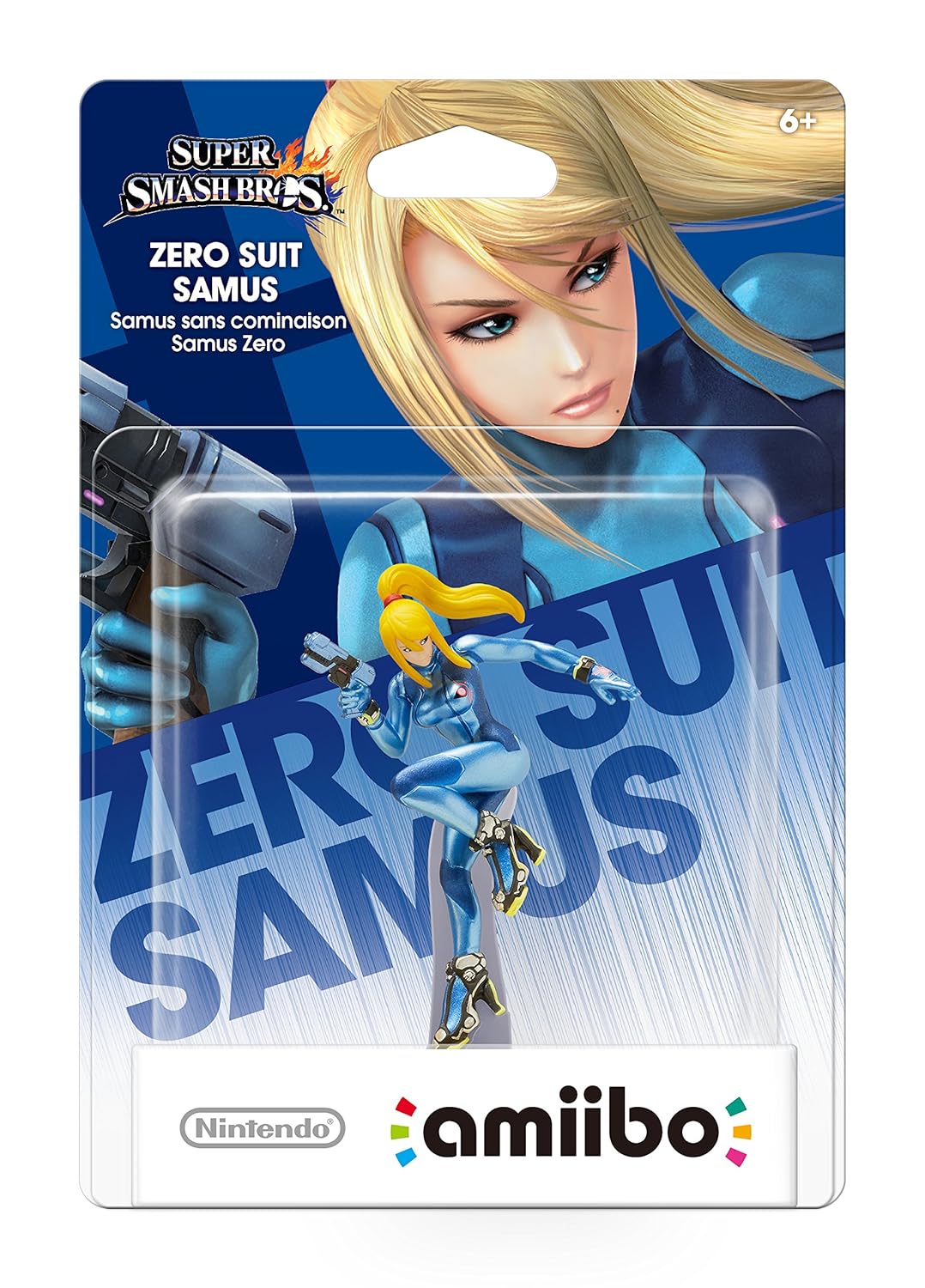 Nintendo  Super Smash Bros amiibo Zero Suit Samus No.40