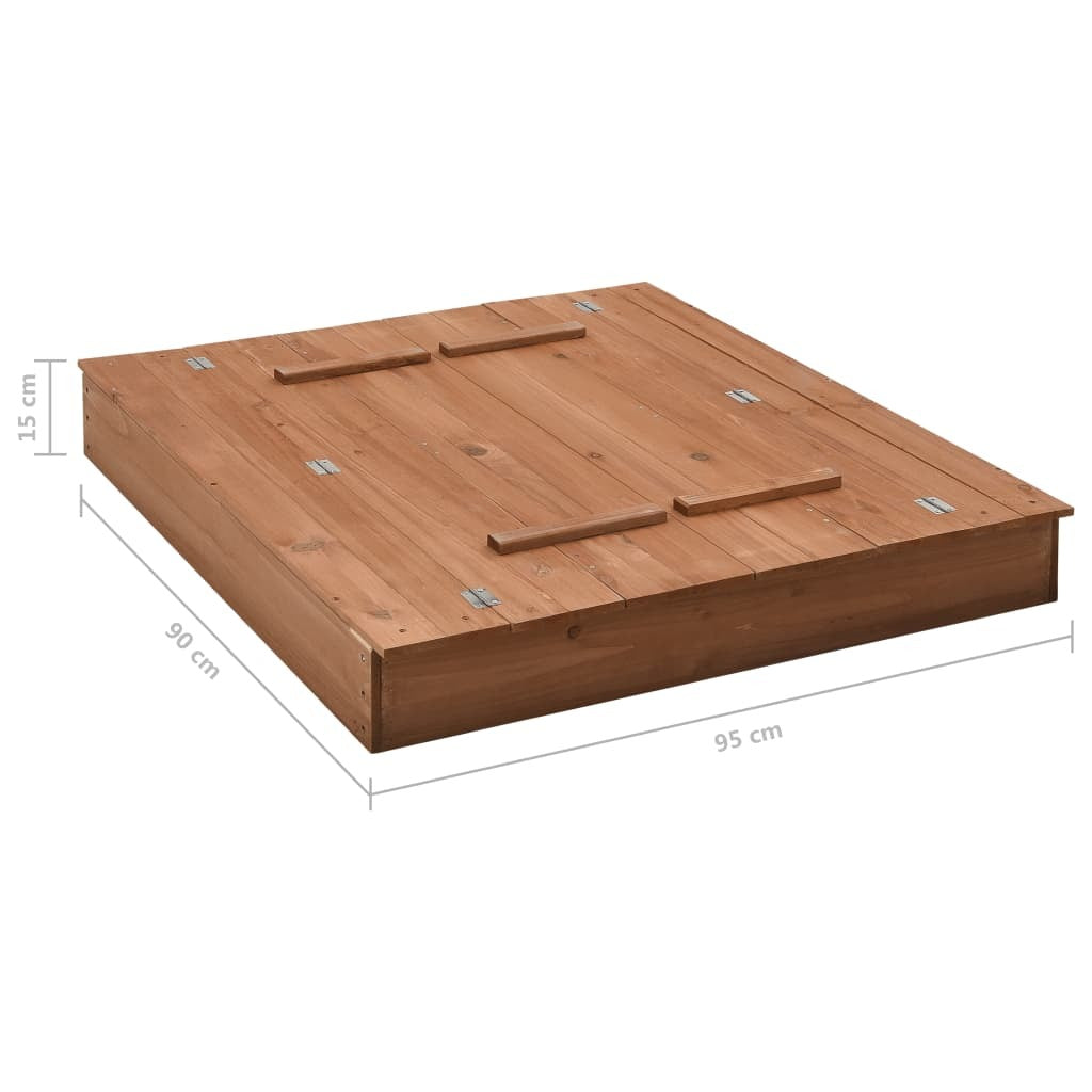 Sandbox Firwood 95x90x15 cm