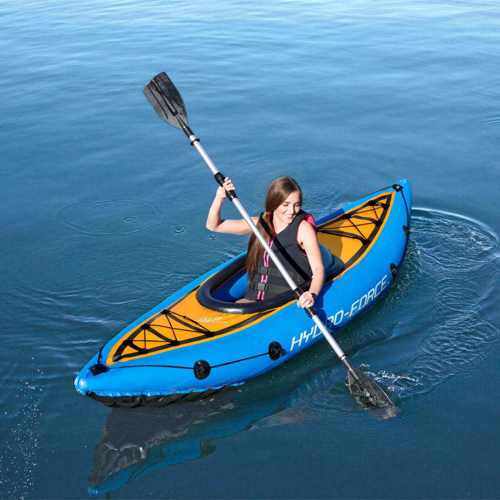 Bestway Hydro Force 1 Person Inflatable Kayak with Paddle Pump 275x81cm