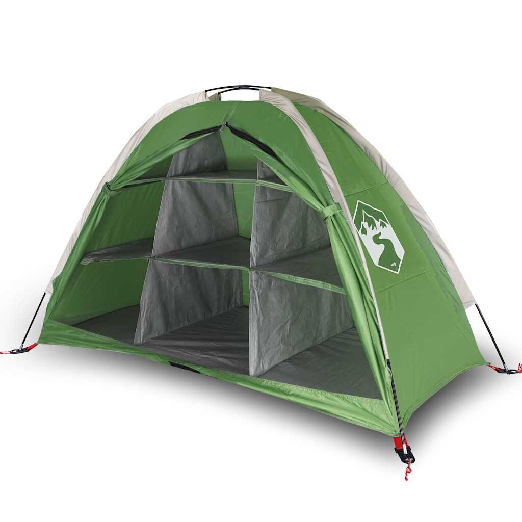 Storage Tent 9 Compartments Green Waterproof