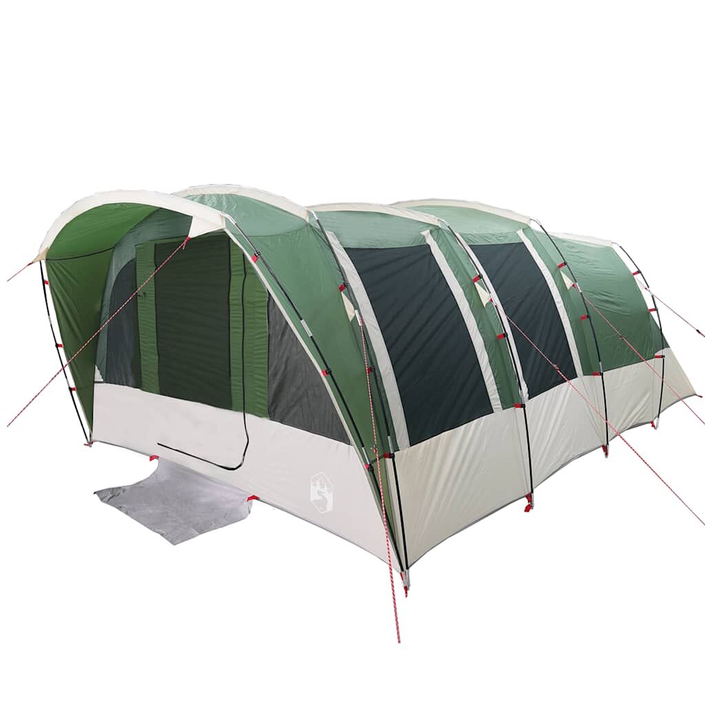 Family Tent Tunnel 8 Person Waterproof Camping Outdoor Shelter Green