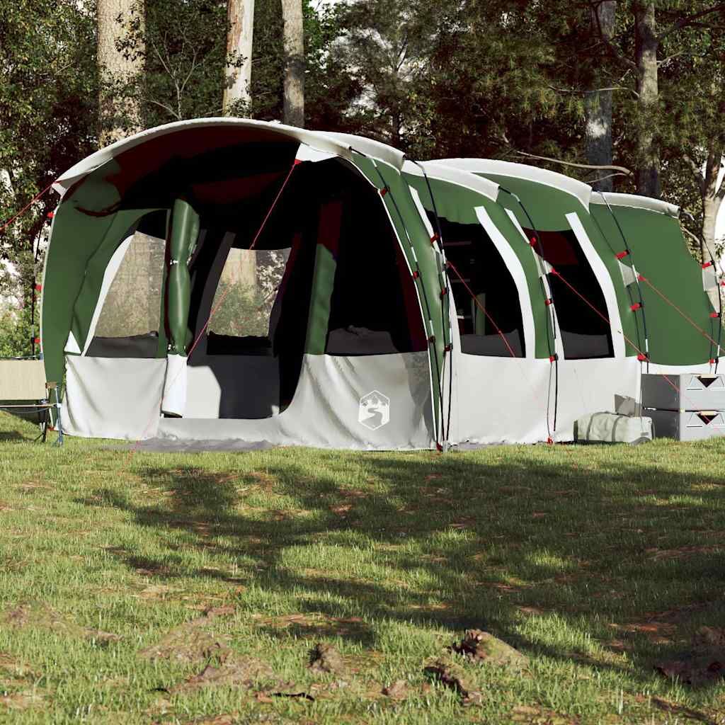 Family Tent Tunnel 8 Person Waterproof Camping Outdoor Shelter Green