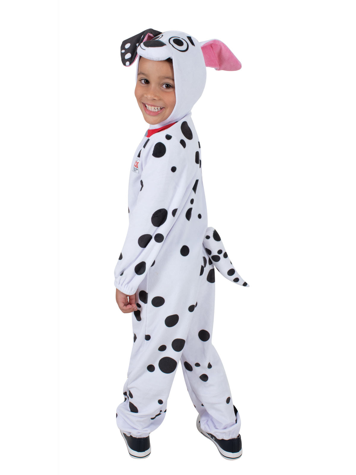 Dalmatians Costume Child Disney Jumpsuit with Hood and Collar