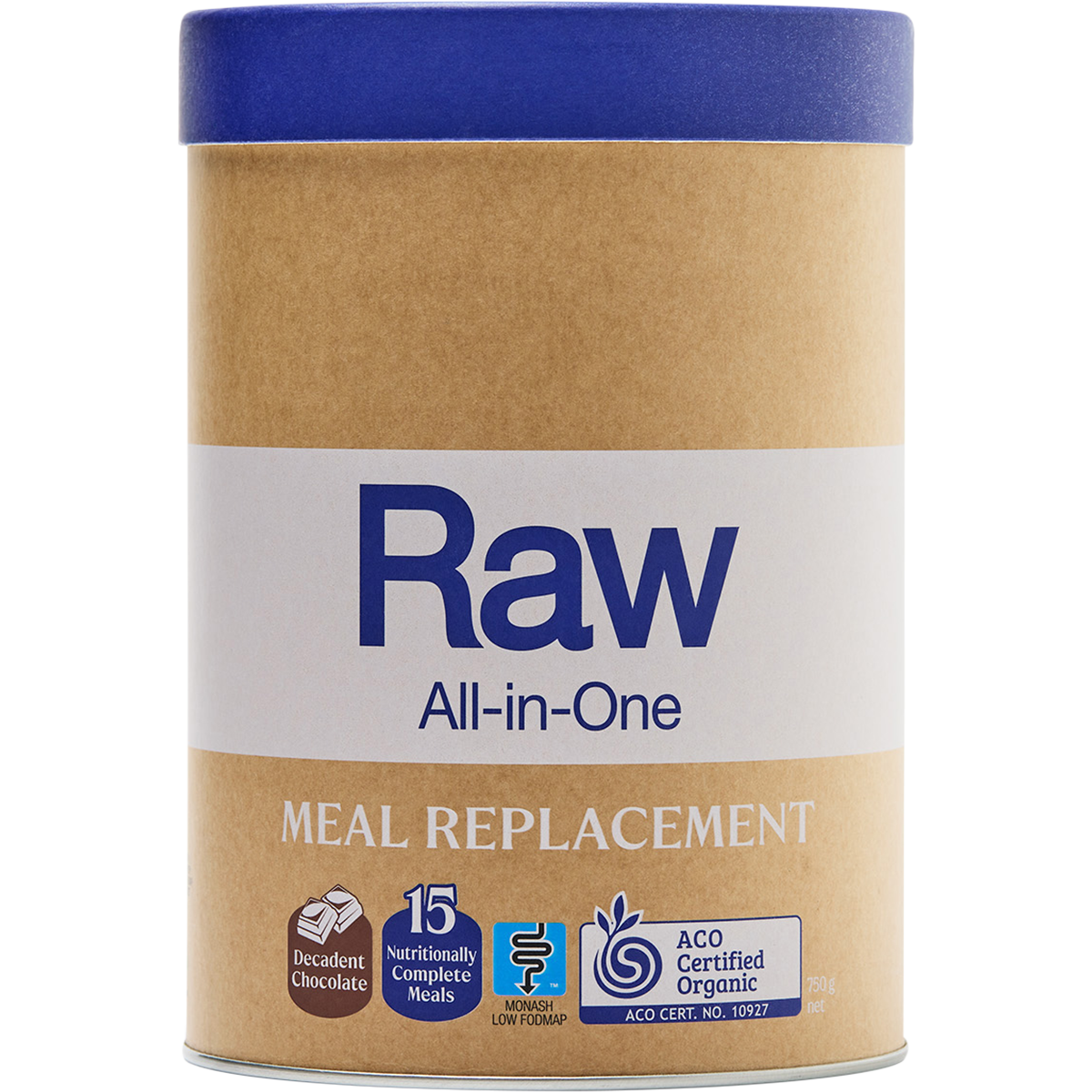 Amazonia Raw All-In-One Meal Replacement Decadent Chocolate 750g