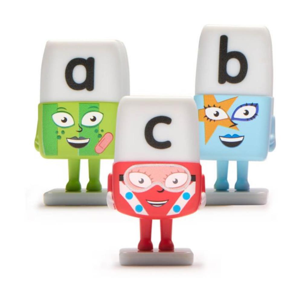 Alphablocks Alphabet Learning Playset with 26 Characters & Activity Book
