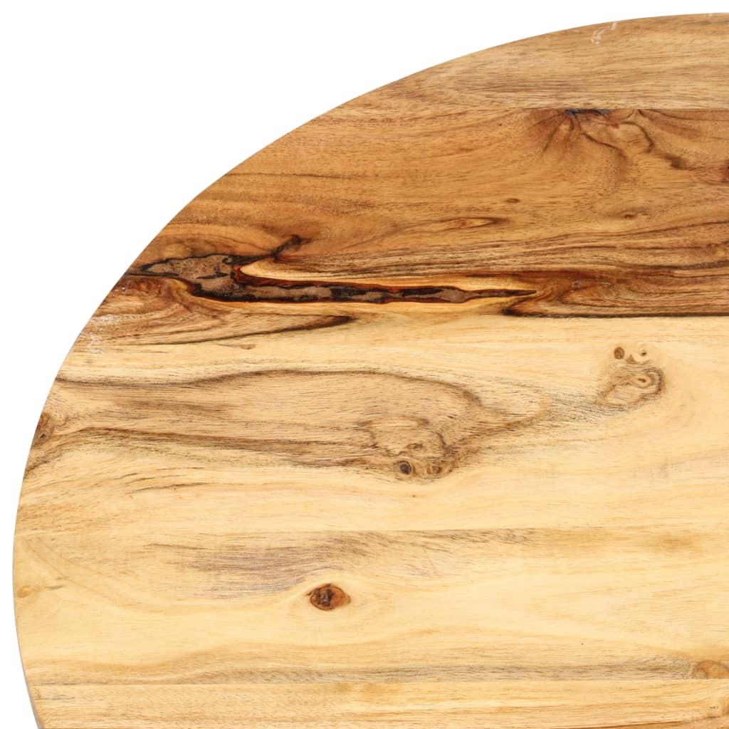 Nesting Tables 3 pcs Solid Acacia Wood Coffee Side Table Set Space Saving