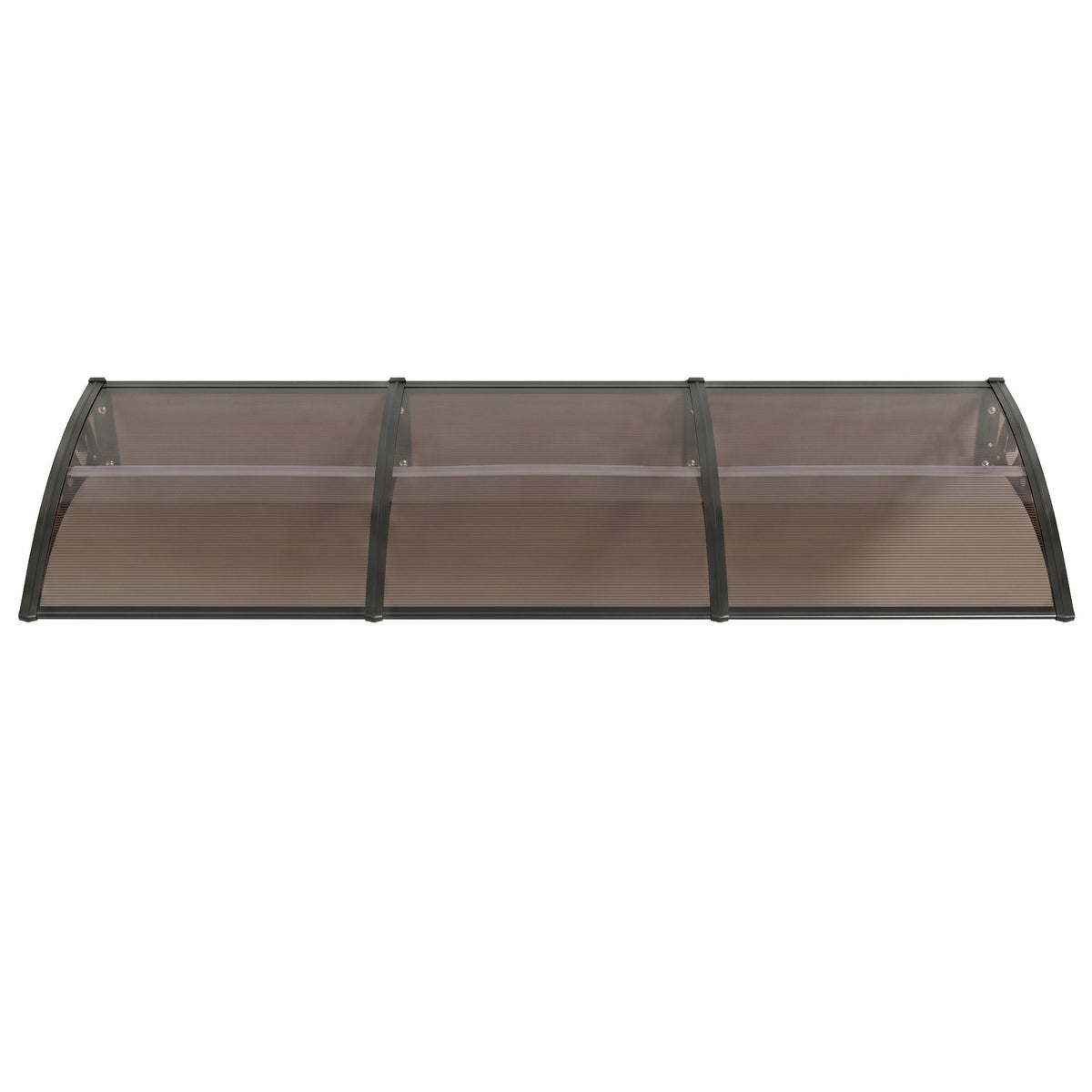 Instahut Window Door Awning 0.8mx3m Brown