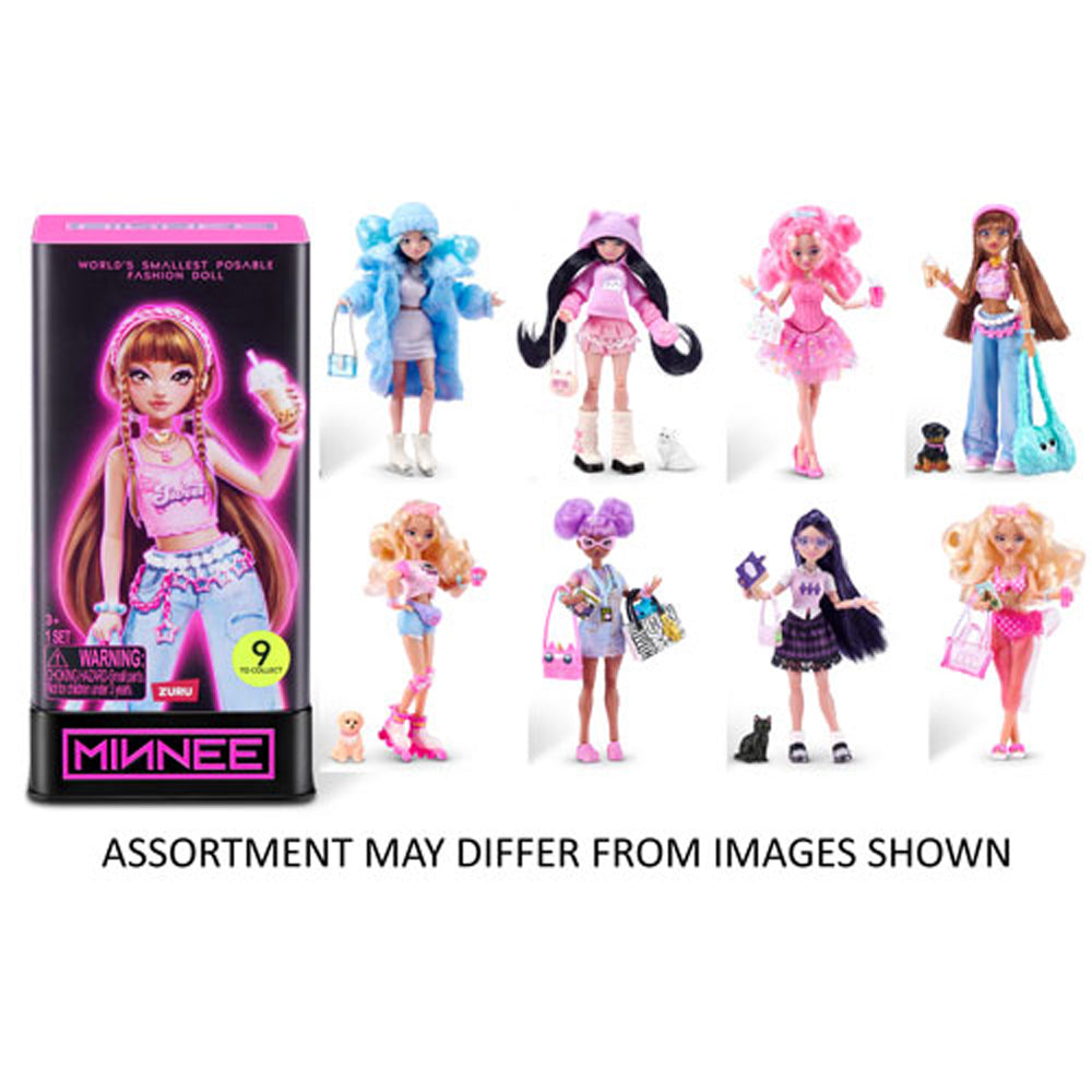 Star Box Minnee Core Doll Blind Box Series 1 Assorted Poseable Fashion Doll Toy