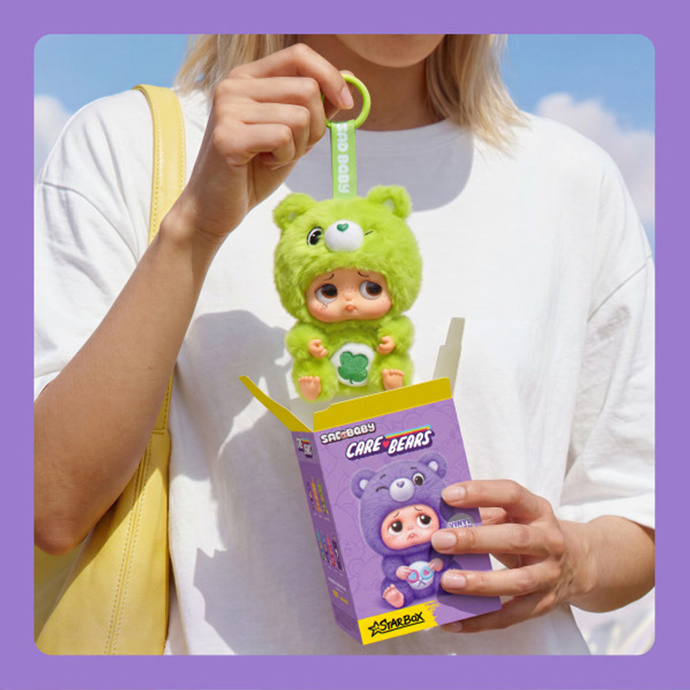 Star Box Sad Baby Care Bears Keyrings Blind Box Series 1 Collectable Figurine