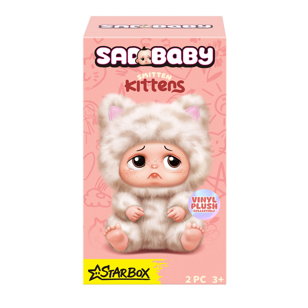 Star Box Sad Baby Kittens Keychains Blind Box Series 1 Assorted Collectable Toy