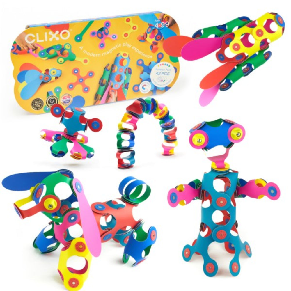 Clixo  Rainbow 42 Piece Pack