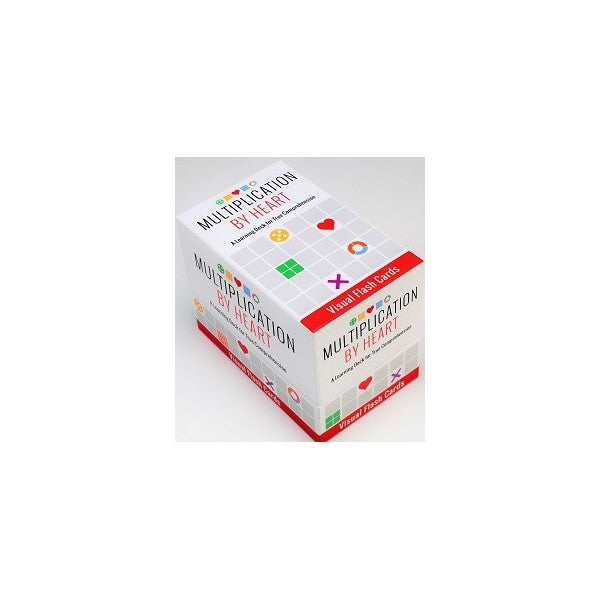 Multiplication By Heart Visual Flash Cards Ages 8+ 1 Player