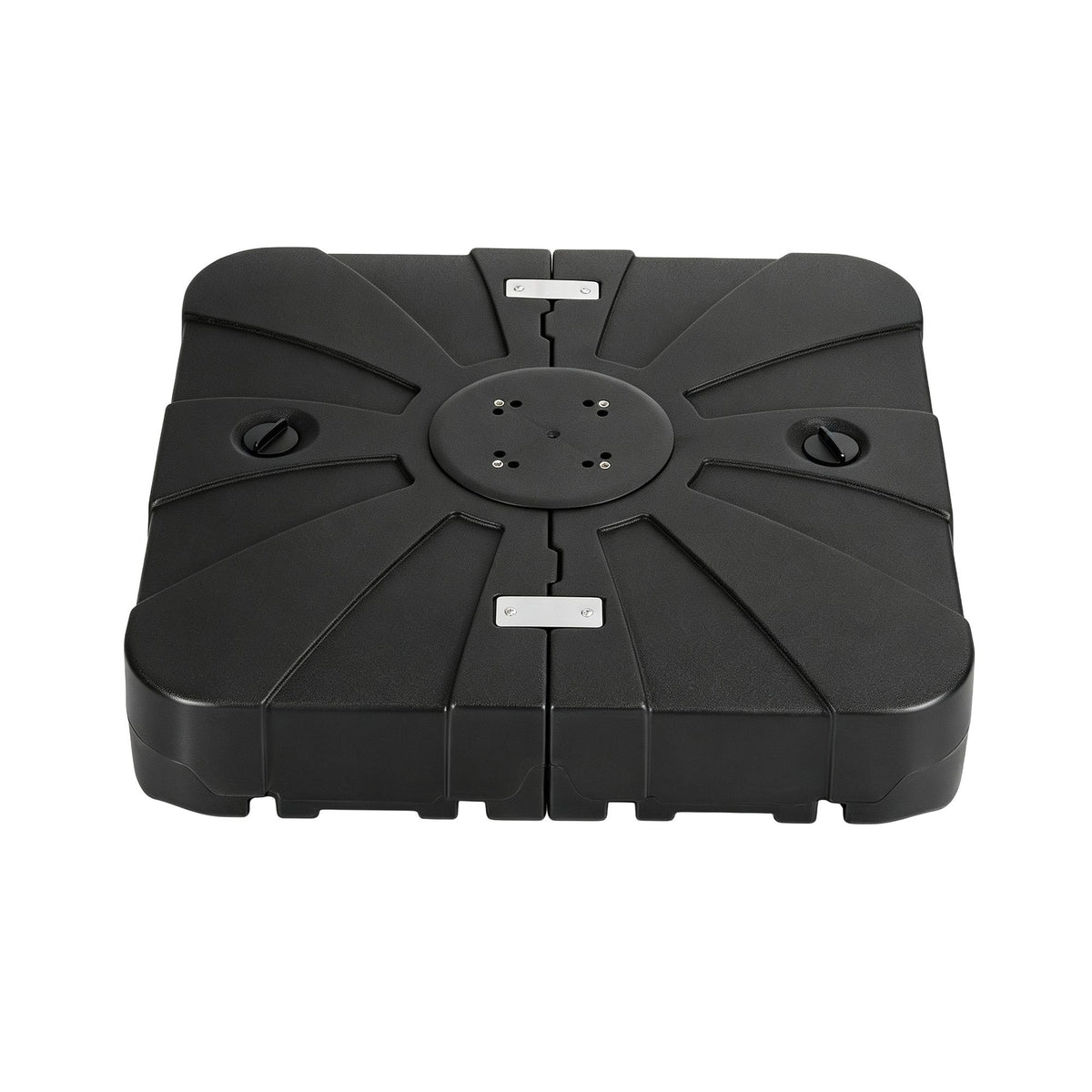 Instahut Outdoor Umbrella Base 84cm Fillable 60kg Cantilever Base Wheels