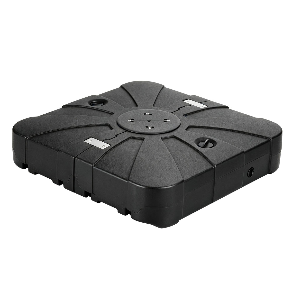 Instahut Outdoor Umbrella Base 84cm Fillable 60kg Cantilever Base Wheels