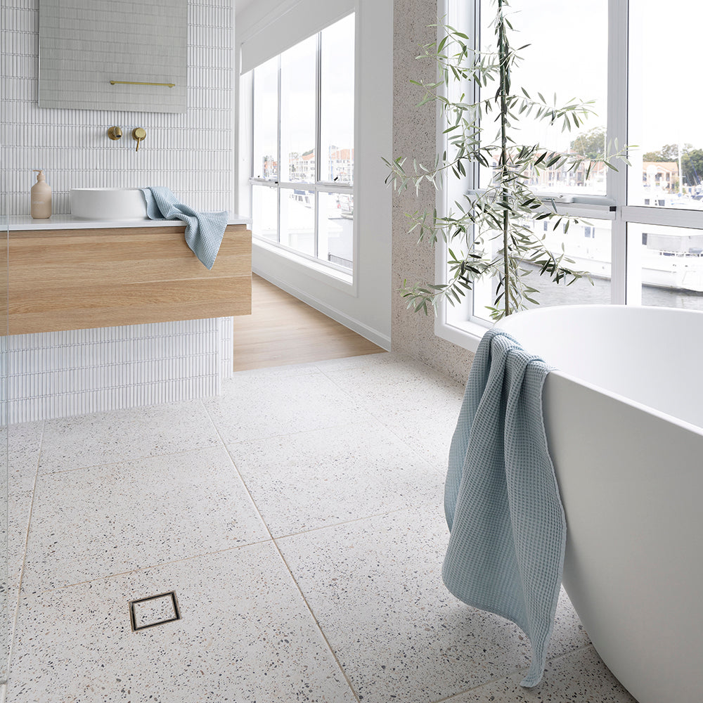 Bambury Waffle Hand Towel - Cloud
