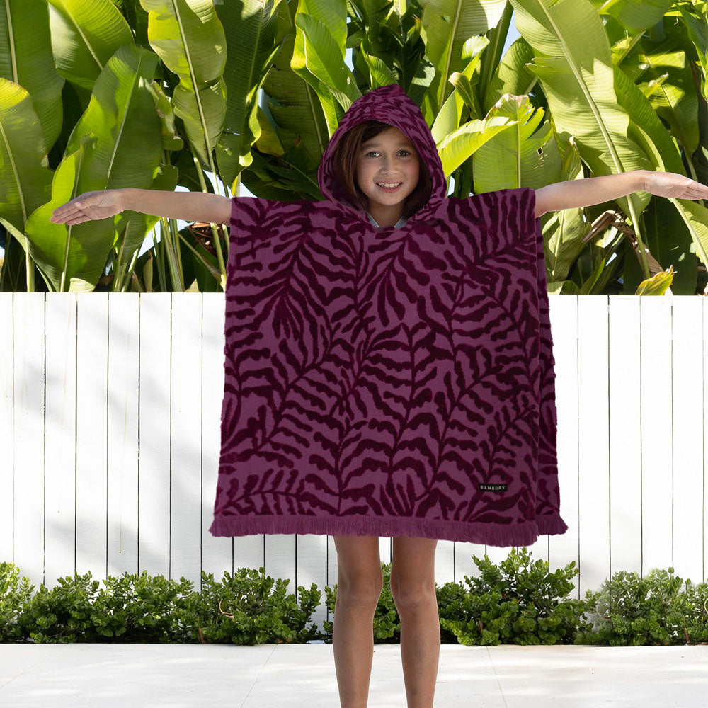 HiLo Kids Poncho Nori