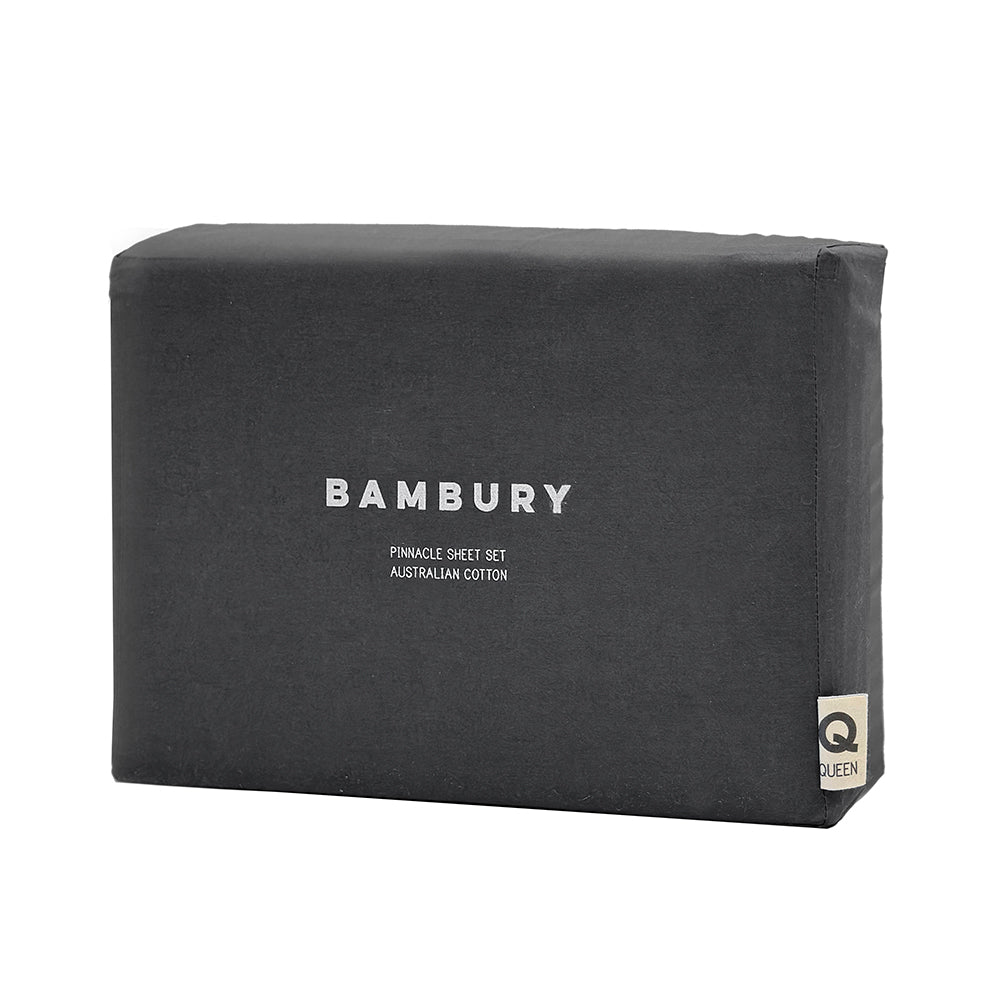 Bambury Pinnacle Sheet Set - Charcoal