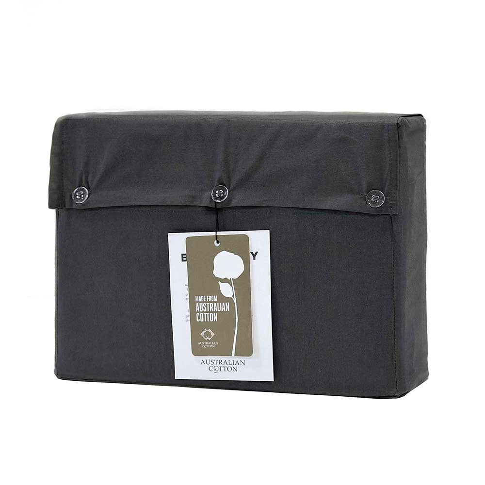 Bambury Pinnacle Sheet Set - Charcoal